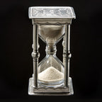 Italian Pewter Square Hourglass