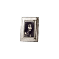Italian Pewter Scallop Edge Photo Frame