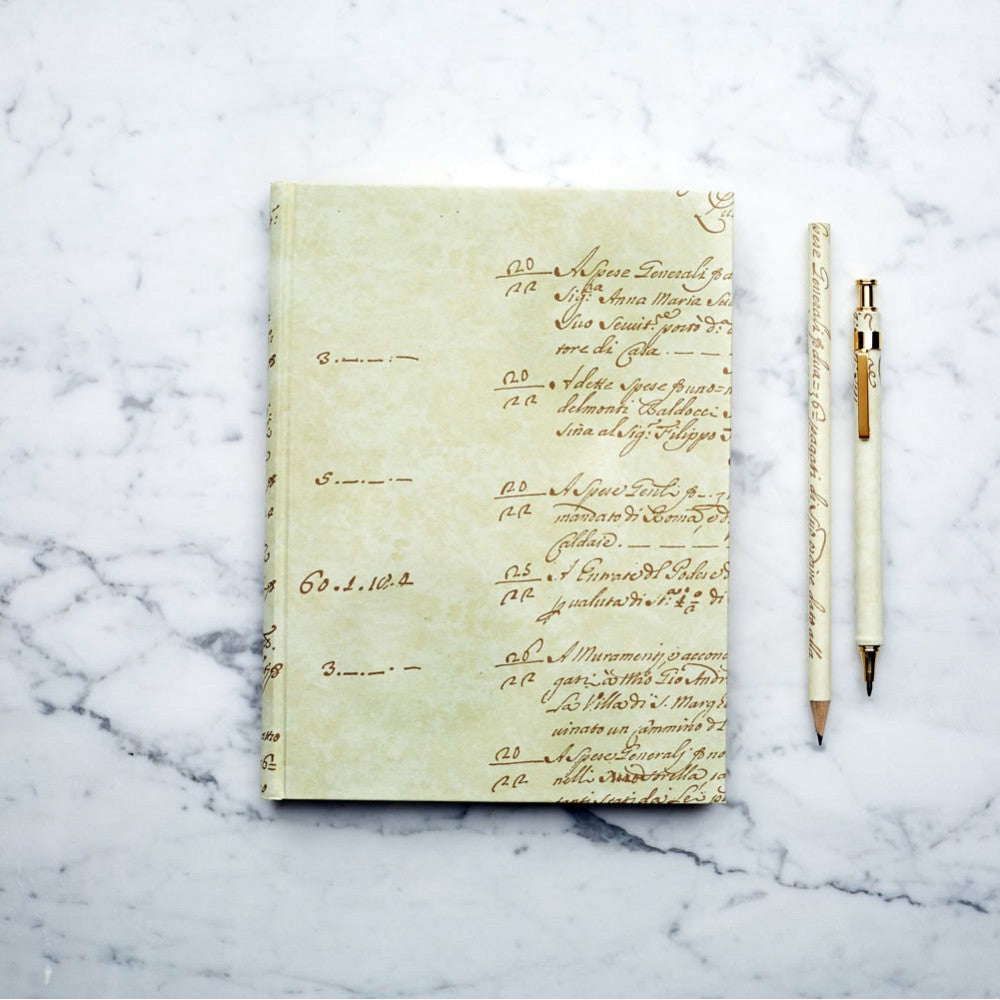 Manuscript Paper Journal - Hard Cover - Lined