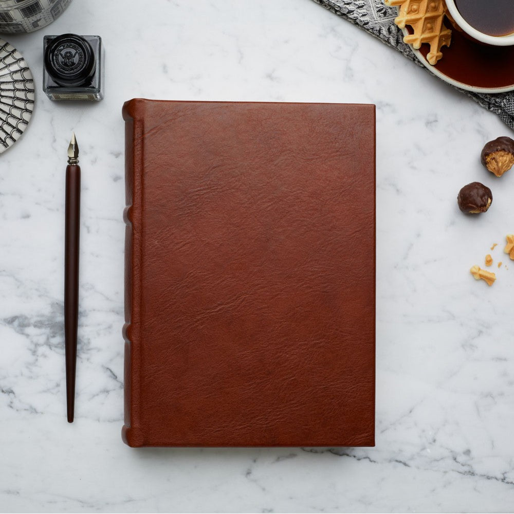 Traditional Leather Journal - Hard Cover - Unlined