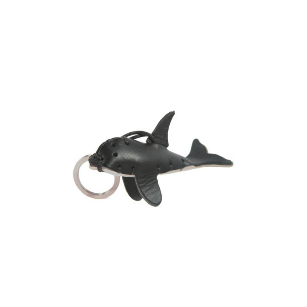 Orca Leather Key Ring