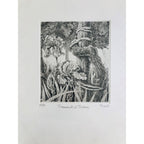 Original Botanical Etching - Fragments of Tuscany