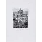 Original Florence Etching - Santa Maria del Fiore