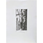 Original Florence Etching - Via del Fiordaliso