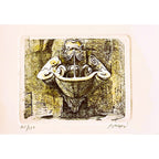 Original Florence Etching Card & Envelope
