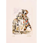 Original Venice Etching Card & Envelope