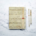 Music Paper Journal - Hard Cover - Unlined