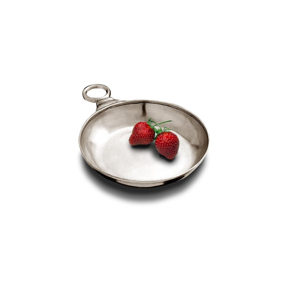Italian Pewter Bowl with Ring