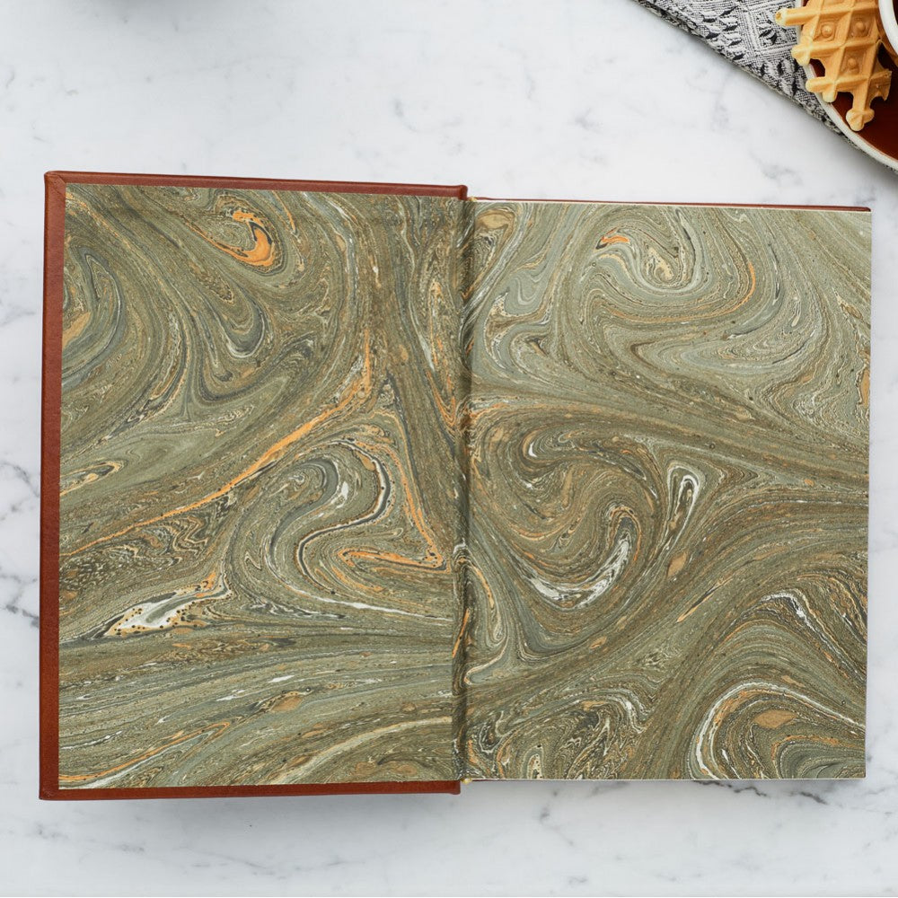 Leather Journal - Hard Cover - Unlined - Square Emboss