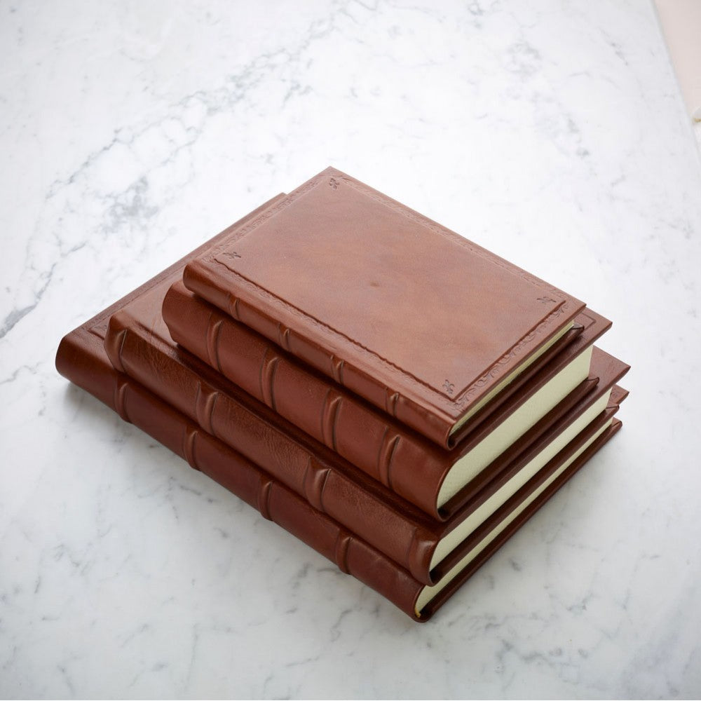 Traditional Leather Journal - Hard Cover - Unlined