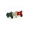 Vespa Leather Key Ring