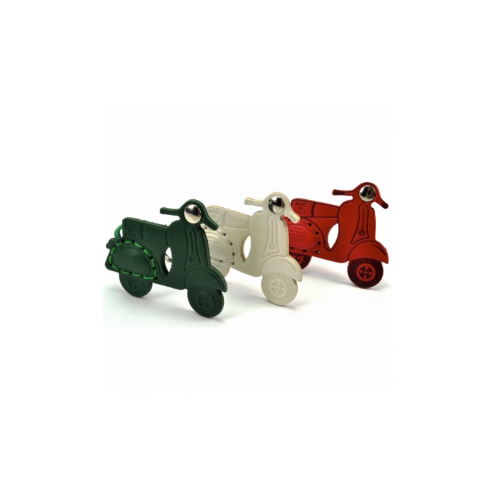 Vespa Leather Key Ring