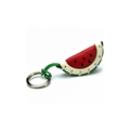 Watermelon Leather Key Ring