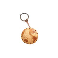 World Leather Key Ring